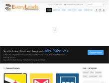 Tablet Screenshot of everyleads.com